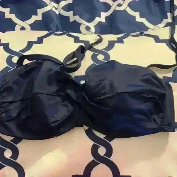 Victoria secret navy swim top - Picture 1 of 2